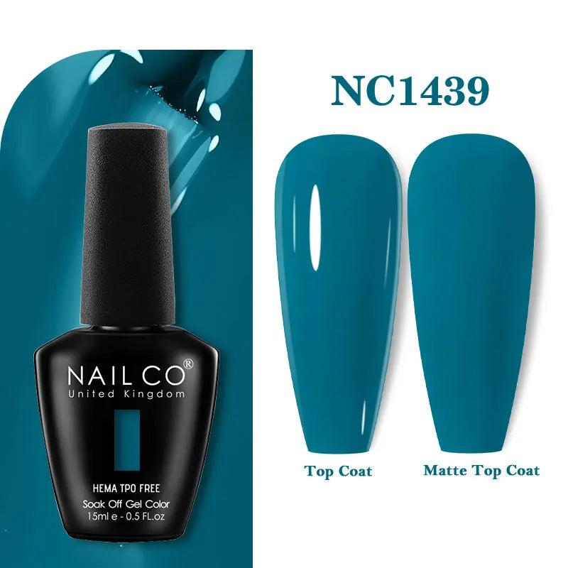 NAILCO Gel Nail Polish – HEMA-Free Soak-Off UV/LED Gel | 15ml | 333 Colors