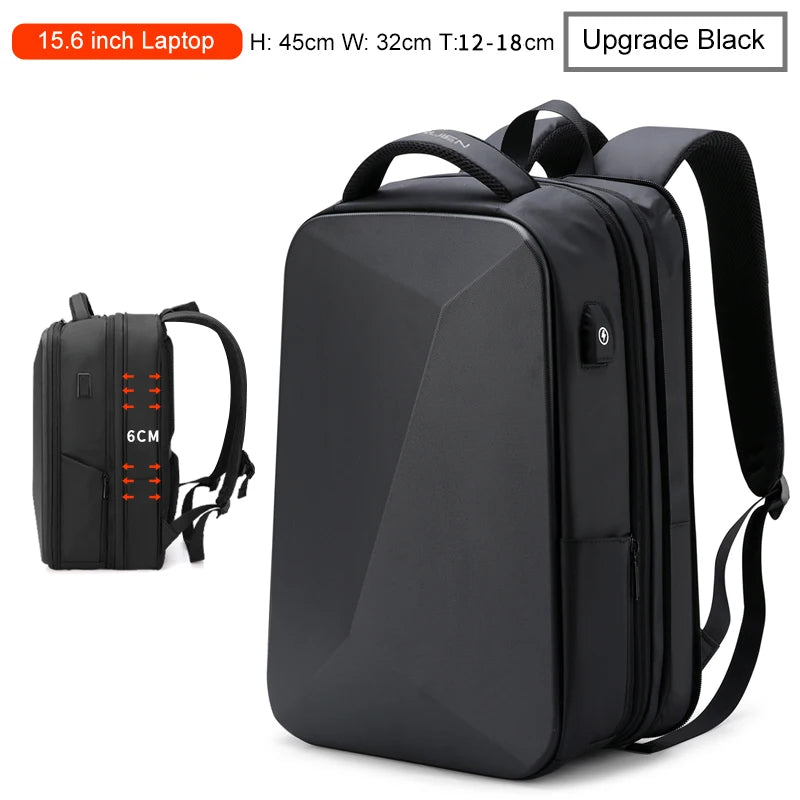 Fenruien Business Laptop Backpack — TSA Lock, USB Charging & Waterproof Travel Bag