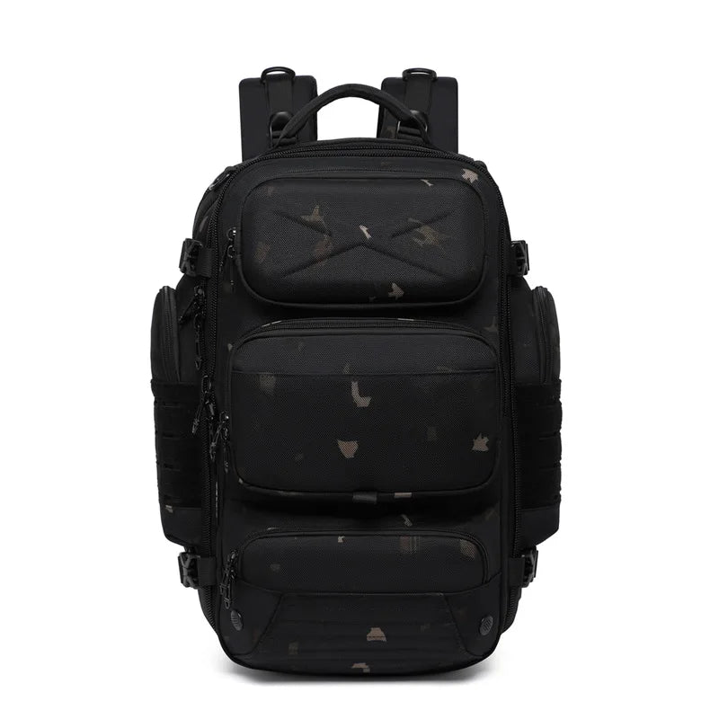 Ozuko Men's Waterproof Travel Backpack | Large Capacity Laptop Bag with Shoe Compartment