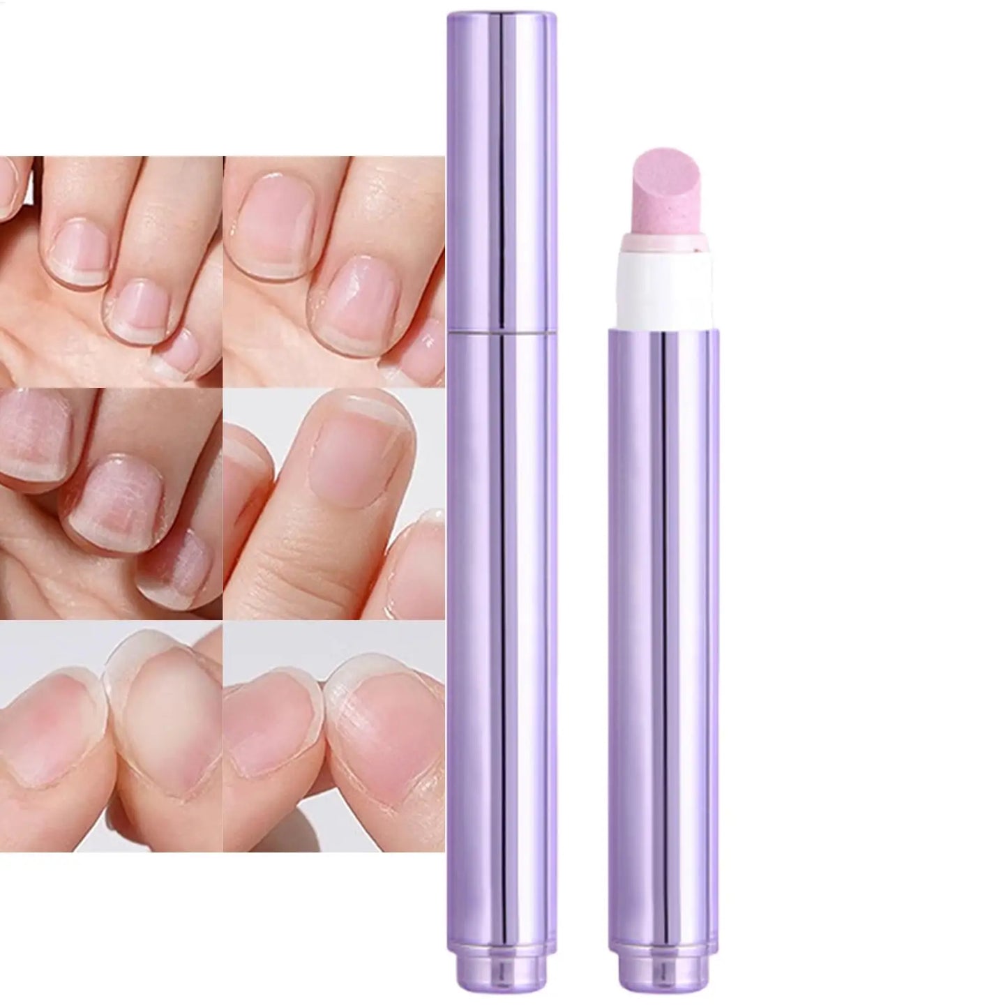3in-1 Cuticle Oil Pen Nail Strengthener Damaged Nail Care Chip-resistant Dead Skin Cuticle Remover Pen For Nourishing Split