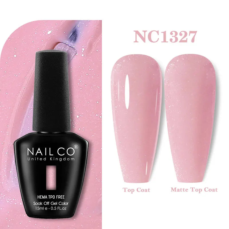NAILCO Gel Nail Polish – HEMA-Free Soak-Off UV/LED Gel | 15ml | 333 Colors