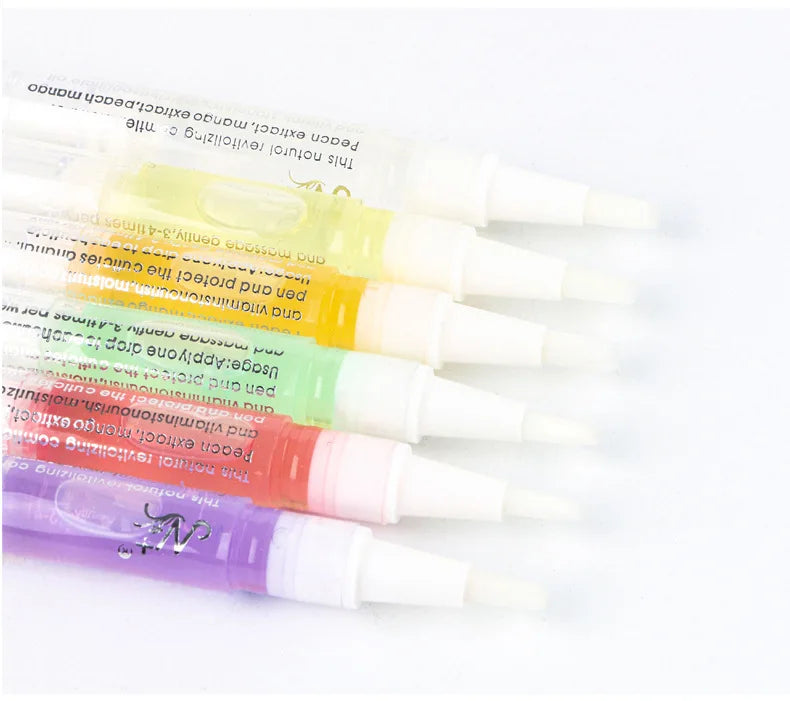 1pcs Cuticle Oil Pen Nail Nutrition Oil Pen Nail Treatment Cuticle Revitalizer Oil Prevent Agnail Nail Polish Nourish Skin Care