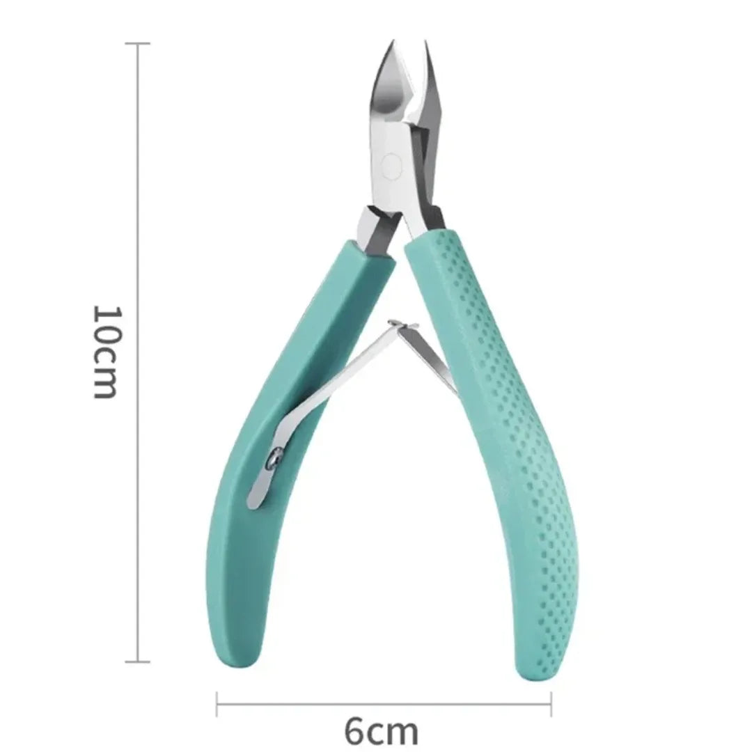 Cuticle Nippers & Nail Clipper Set | Stainless Steel Ingrown Nail & Dead Skin Remover