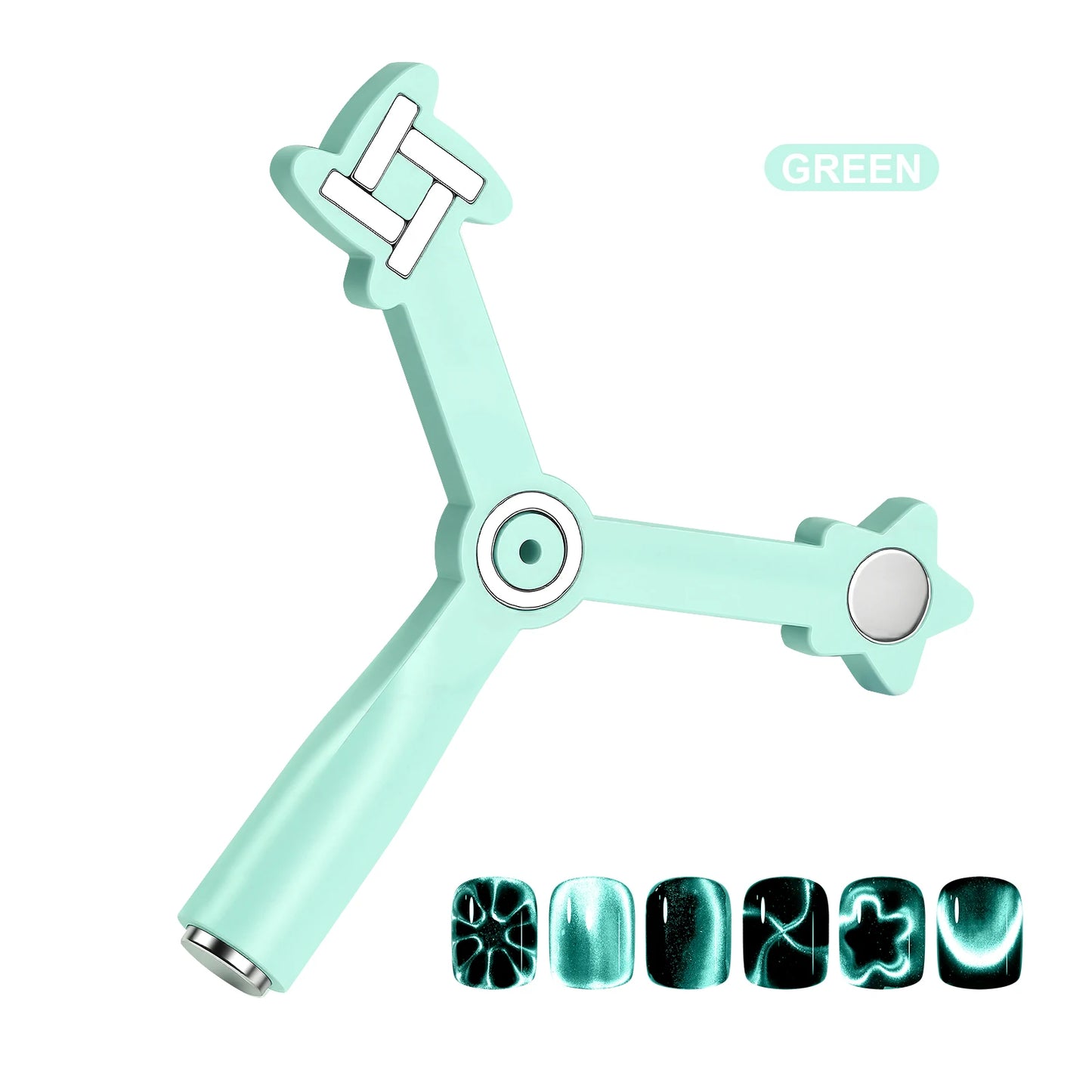 Cat Eye Magnetic Nail Wand — Multi-Function Gel Polish Magnet Tool