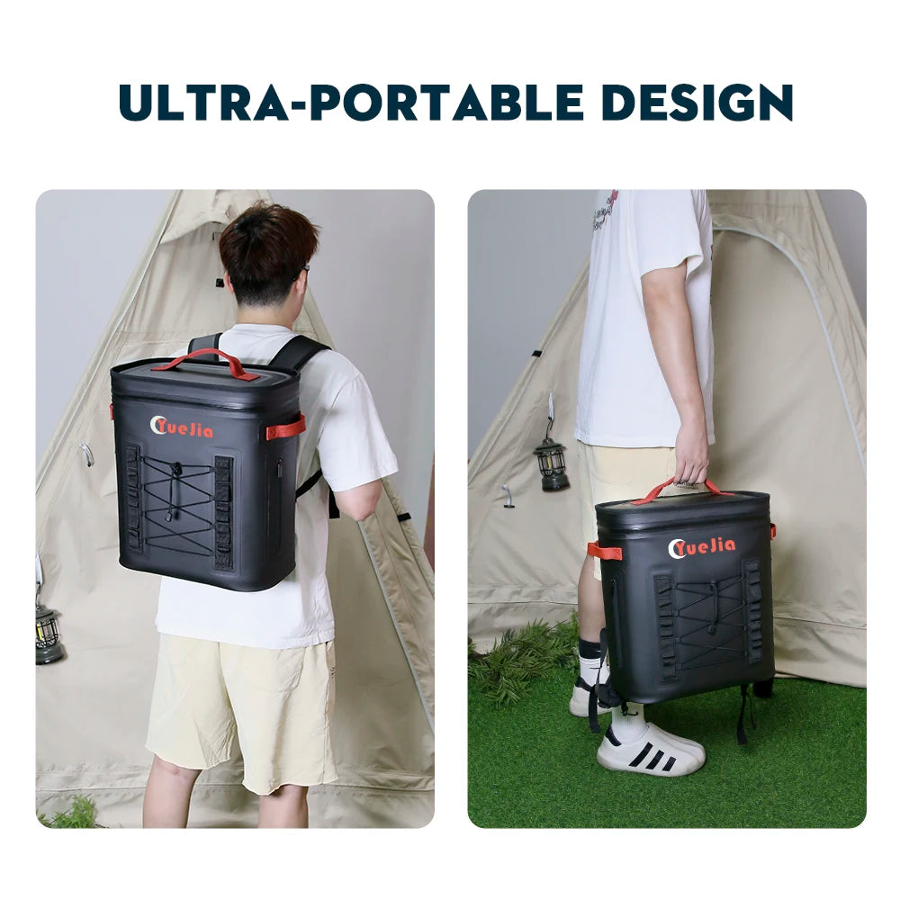 Use Insulated Lunch Food Can Cooler Backpack Ice Cooler Box Portable Soft Coolers Waterproof Insulated Box