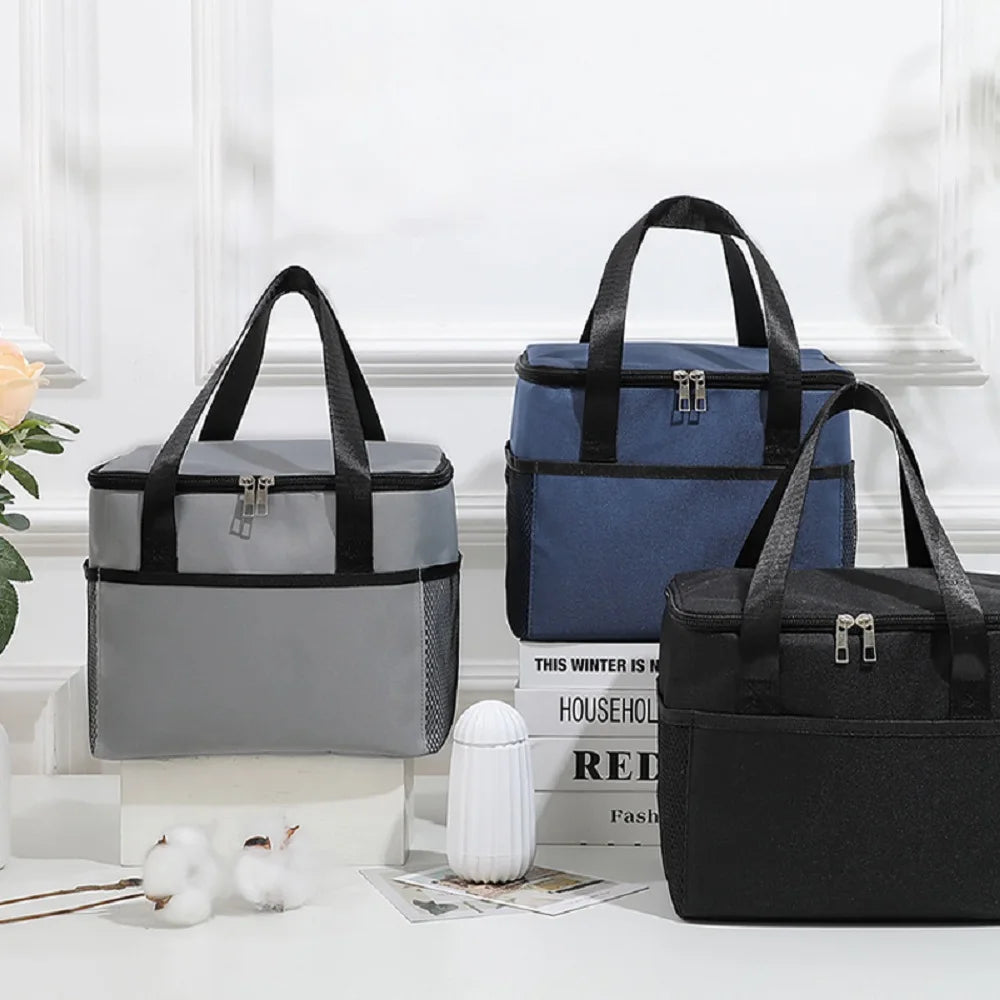 1PC Large capacity insulated box, hand-held crossbody, outdoor ice pack manufacturer, picnic bag, insulated bag
