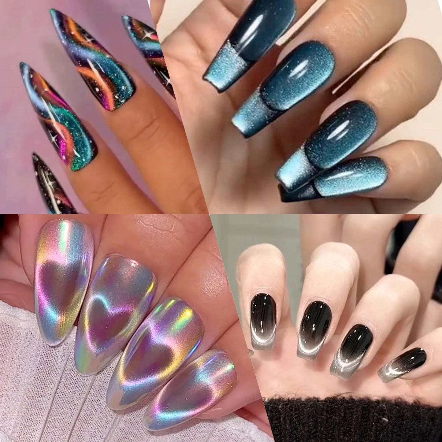 Cat Eye Magnetic Nail Wand — Multi-Function Gel Polish Magnet Tool