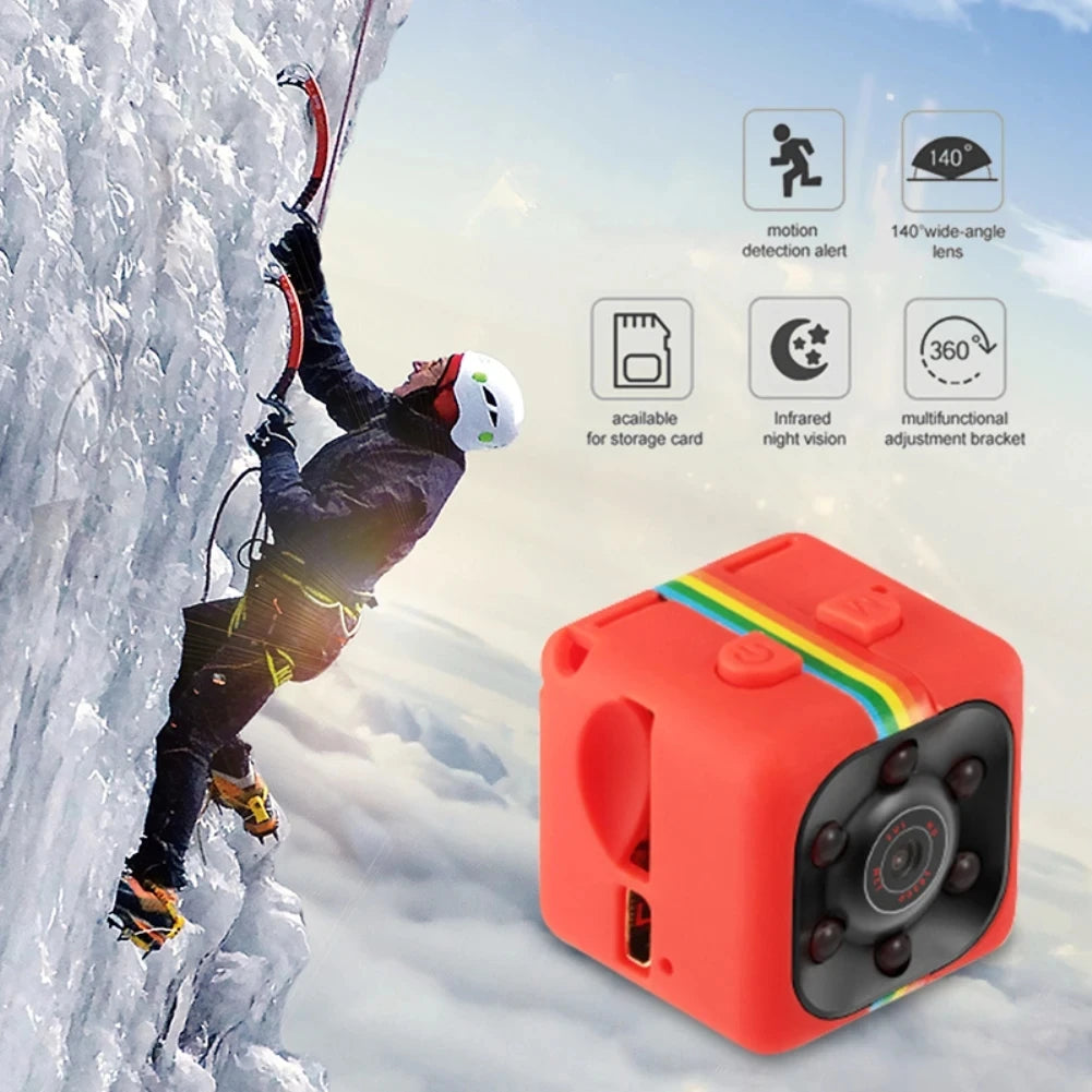 SQ11 Mini Camera HD 720P 1080P Security IP Camera Camcorder Motion DVR Card Direct Recording Camera Sport DV Video Small Monitor