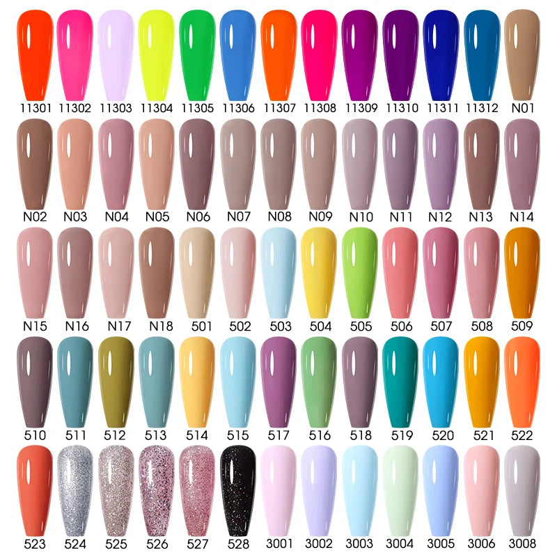 NAILCO Gel Nail Polish – HEMA-Free Soak-Off UV/LED Gel | 15ml | 333 Colors