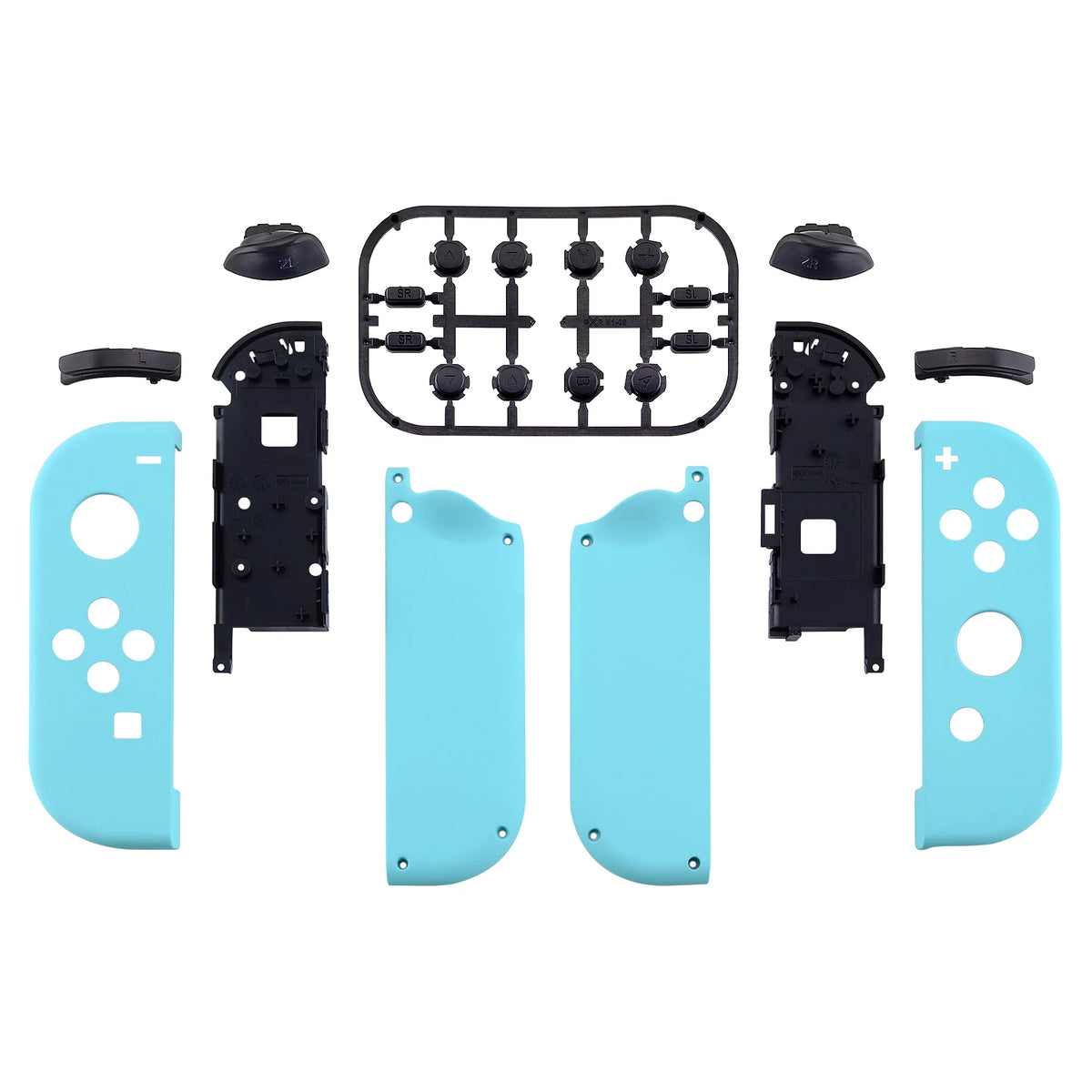eXtremeRate DIY Joy-Con Replacement Shell & Full Button Kit for Nintendo Switch & OLED – 16 Colors