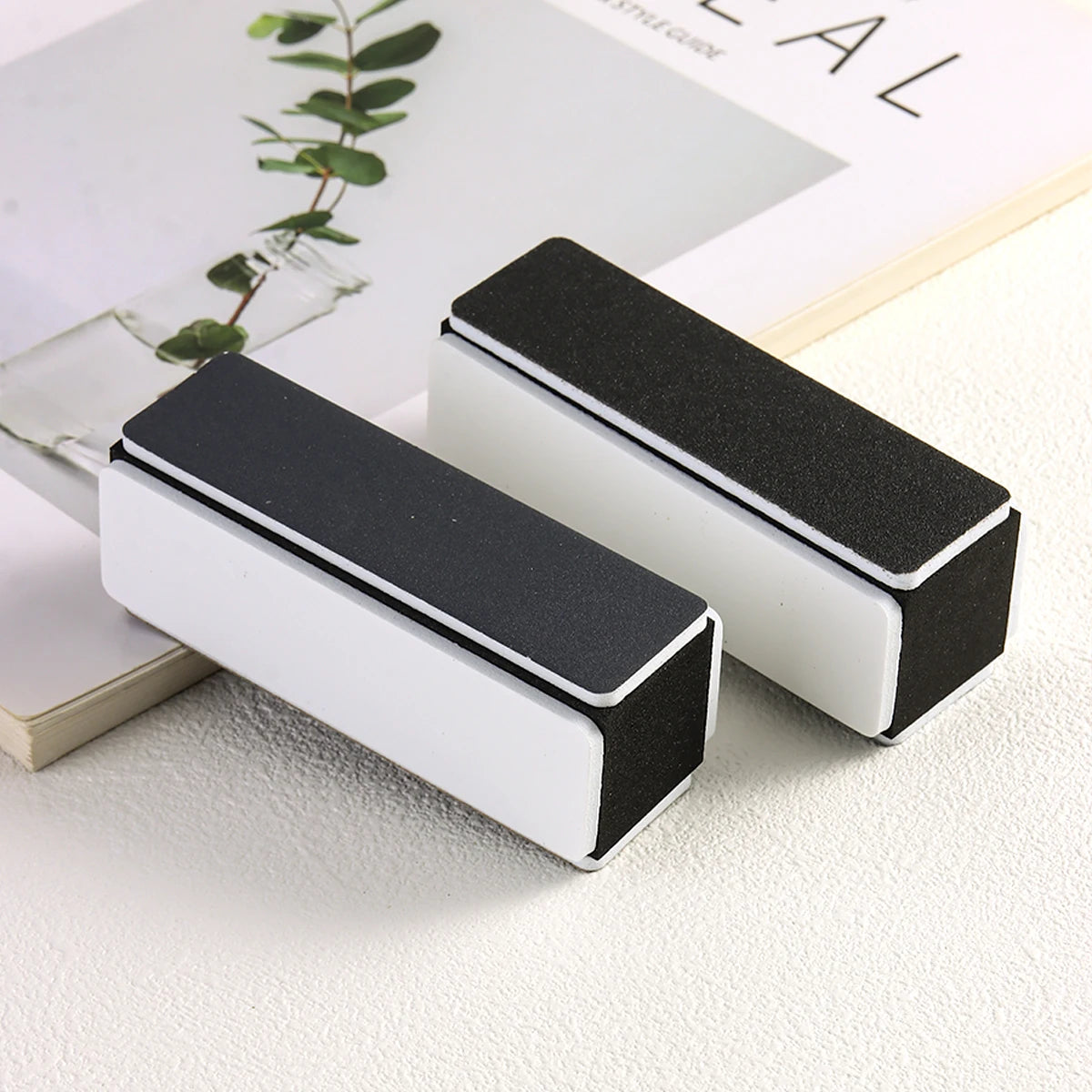 4-Sided Nail Polishing Block | Glowing Buffer & Shine Tool for Nail Art