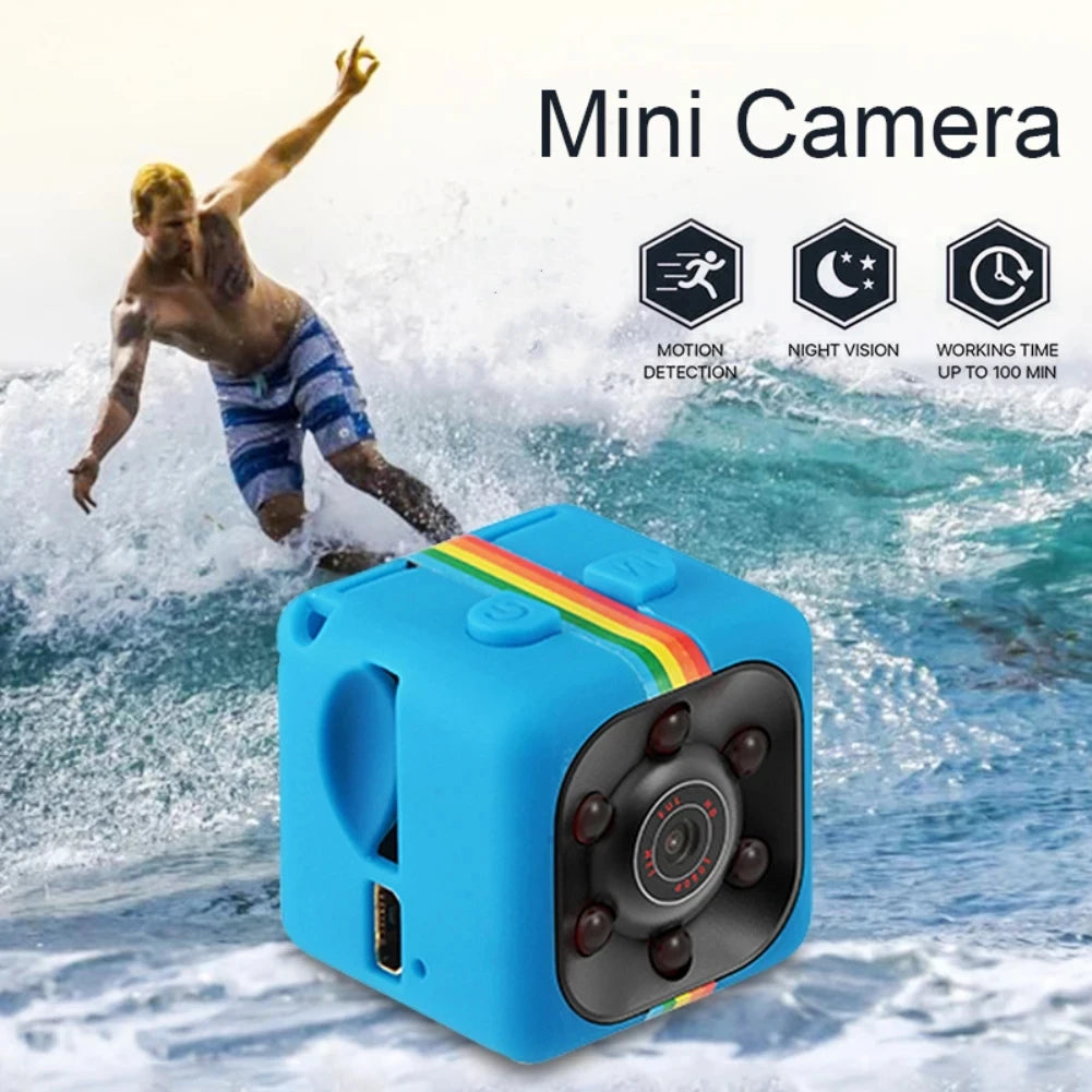 SQ11 Mini Camera HD 720P 1080P Security IP Camera Camcorder Motion DVR Card Direct Recording Camera Sport DV Video Small Monitor