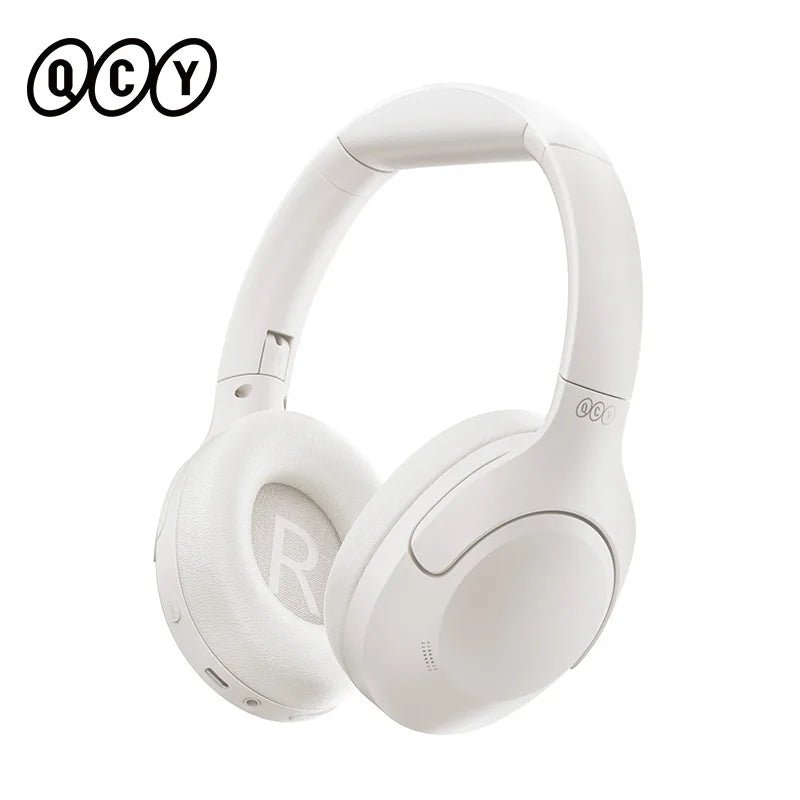 QCY H3 Lite ANC Wireless Headphones — Bluetooth 5.3, 60H Battery, Active Noise Cancelling