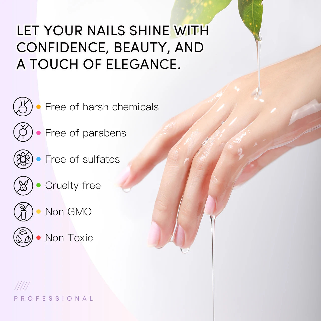 IDOL COLOR Cuticle Oil with Real Flowers — Vegan Nail Care Oil 15ml