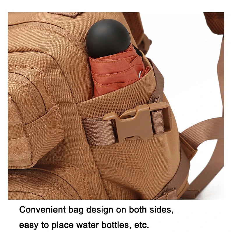 9L MOLLE Sport Backpack — Tactical EDC Day Pack for Hiking, Camping & Outdoor Adventures
