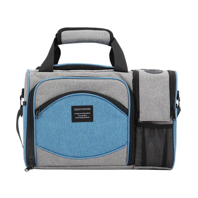 Insulated Lunch Bag — Waterproof Thermal Food Container with Adjustable Shoulder Strap