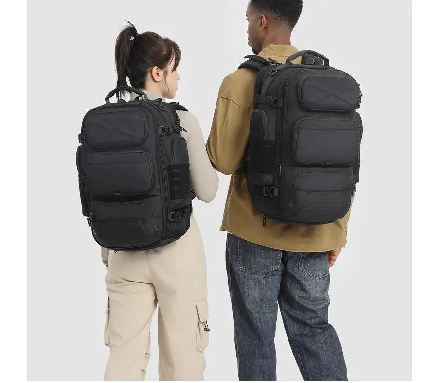 Large Capacity Waterproof Travel Backpack | Men's Outdoor Multi-Function Weekend Bag