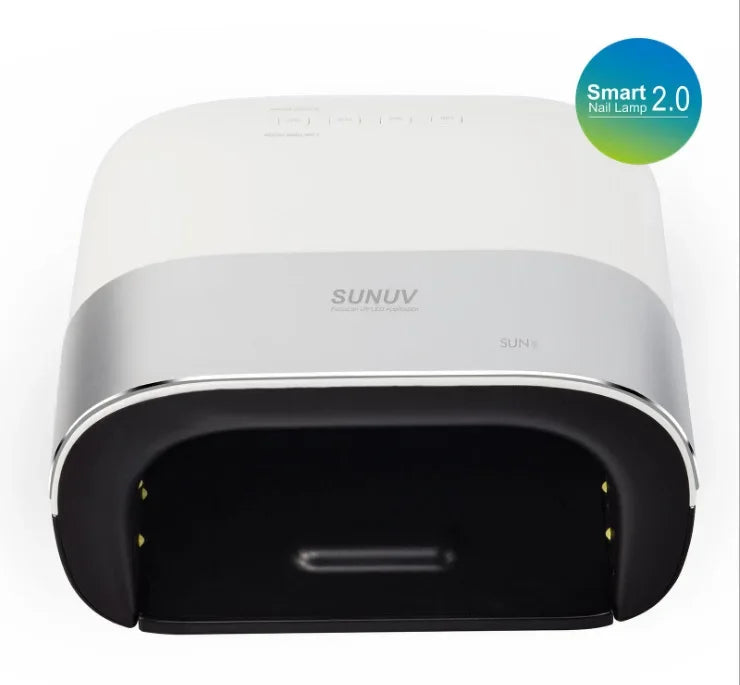SUNUV SUN3 Nail Dryer Smart 2.0 48W UV LED Lamp Nail with Smart Timer Memory Invisible Digital Timer Display Nail Drying Machine