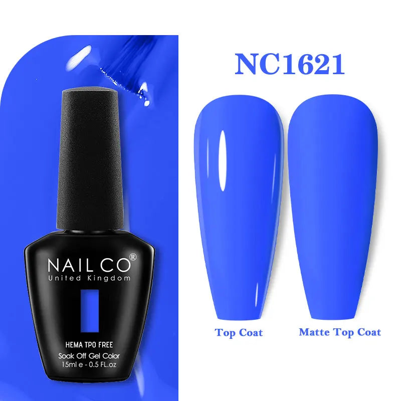 NAILCO Gel Nail Polish – HEMA-Free Soak-Off UV/LED Gel | 15ml | 333 Colors