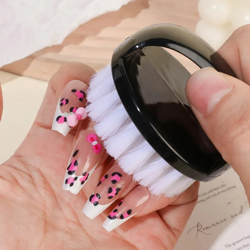 Professional Nail Dust Brush Set | DIY Nail Art Cleaning Brush | Nail Care Tools