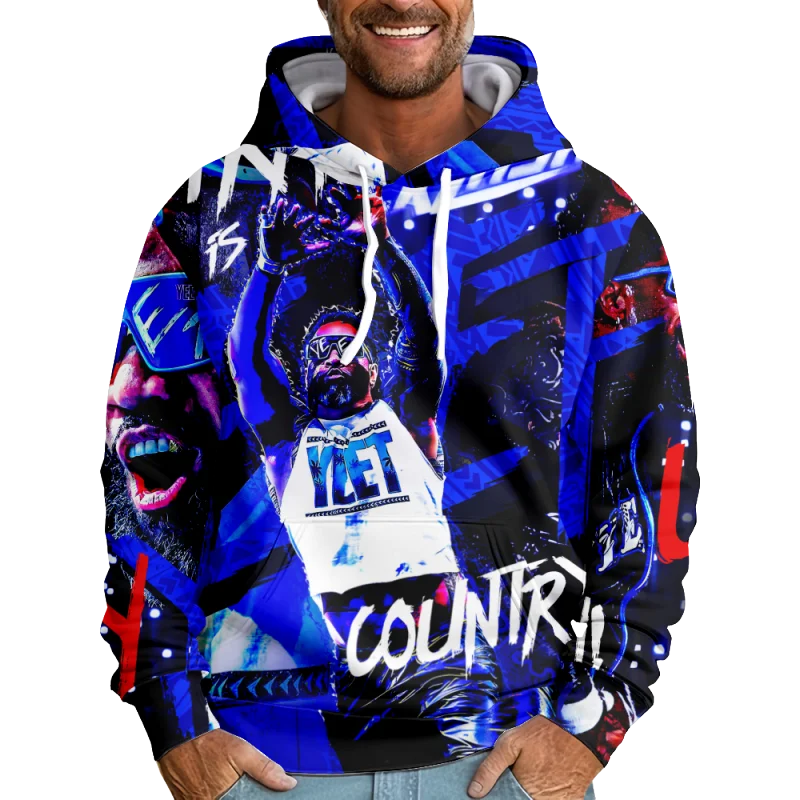 Jey Uso Yeet Hoodies Merch Hooded Women/Men Fashion Casual Streetwear Sweatshirts Clothing Fashion Hoodie Outwear