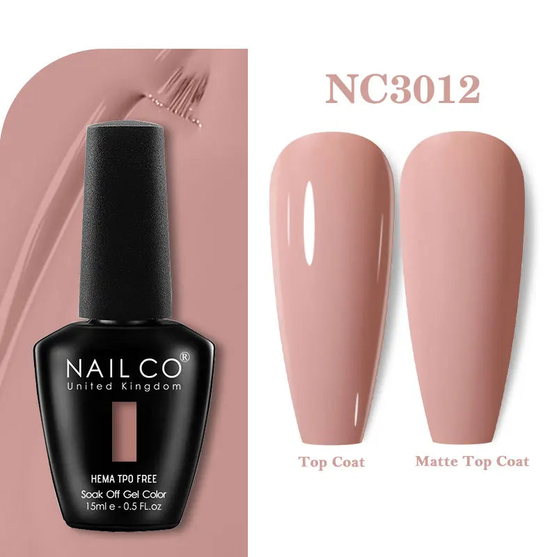 NAILCO Gel Nail Polish – HEMA-Free Soak-Off UV/LED Gel | 15ml | 333 Colors