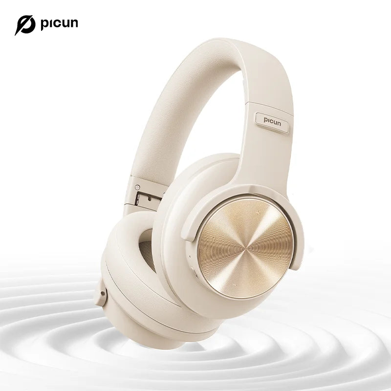 Picun B8 Wireless Headphones — 120Hr Battery, Bluetooth 5.3 & 3 EQ Modes