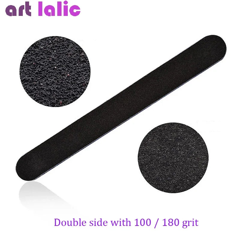5-Pack Emery Board Nail Files — Double-Sided Manicure Set