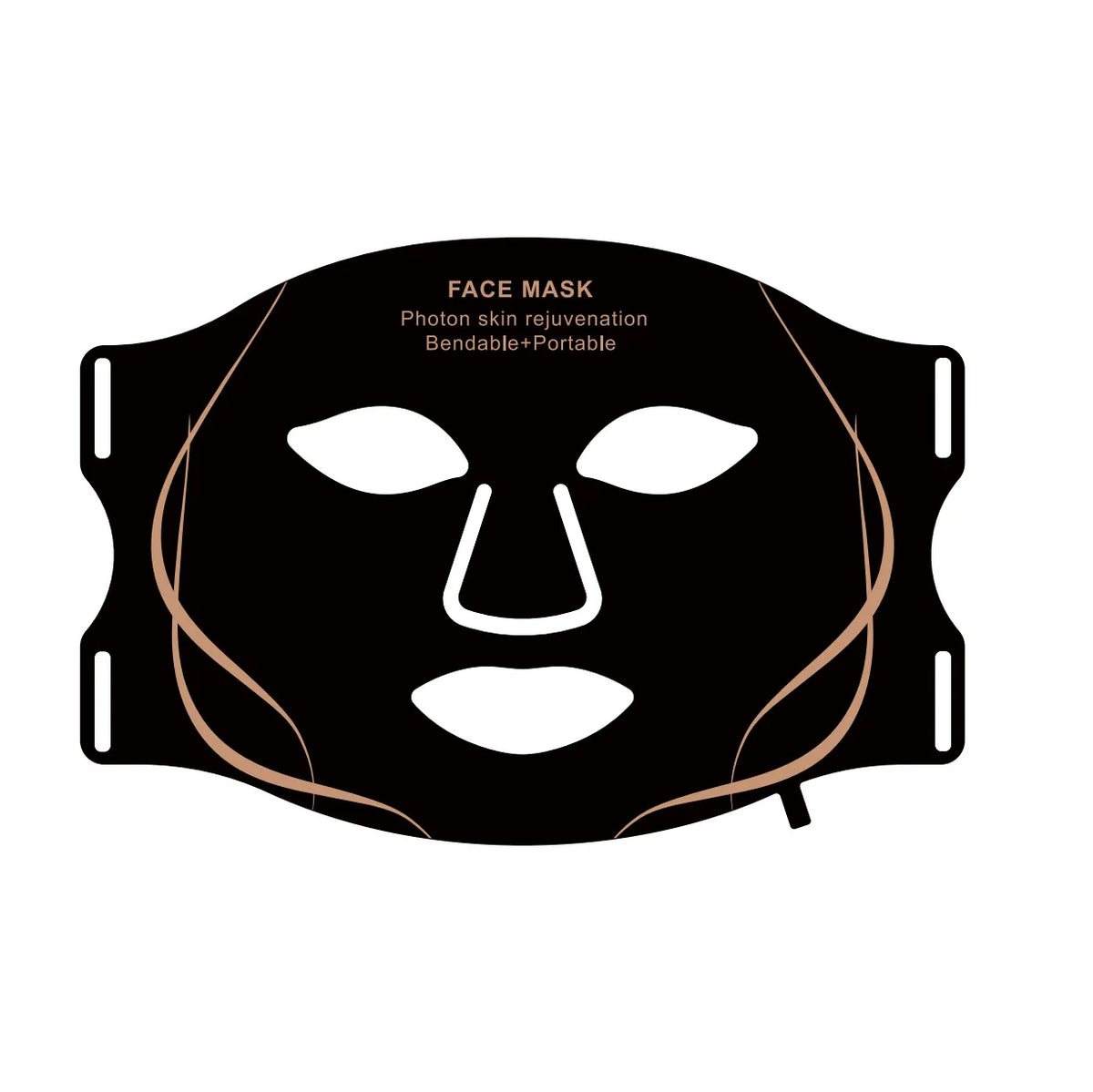 UBilli 7-Color Wireless LED Face Mask