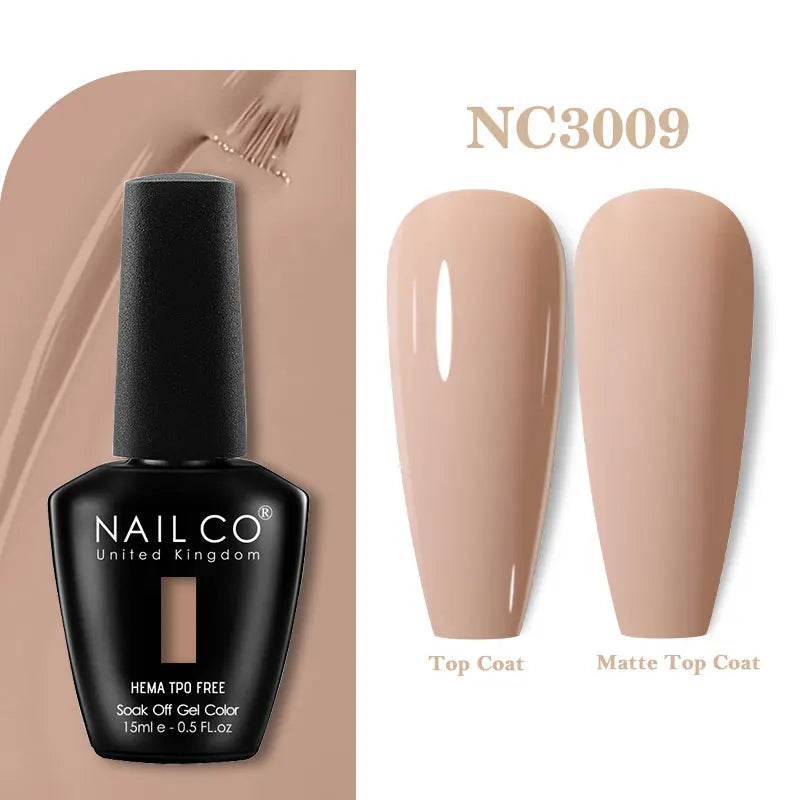 NAILCO Gel Nail Polish – HEMA-Free Soak-Off UV/LED Gel | 15ml | 333 Colors