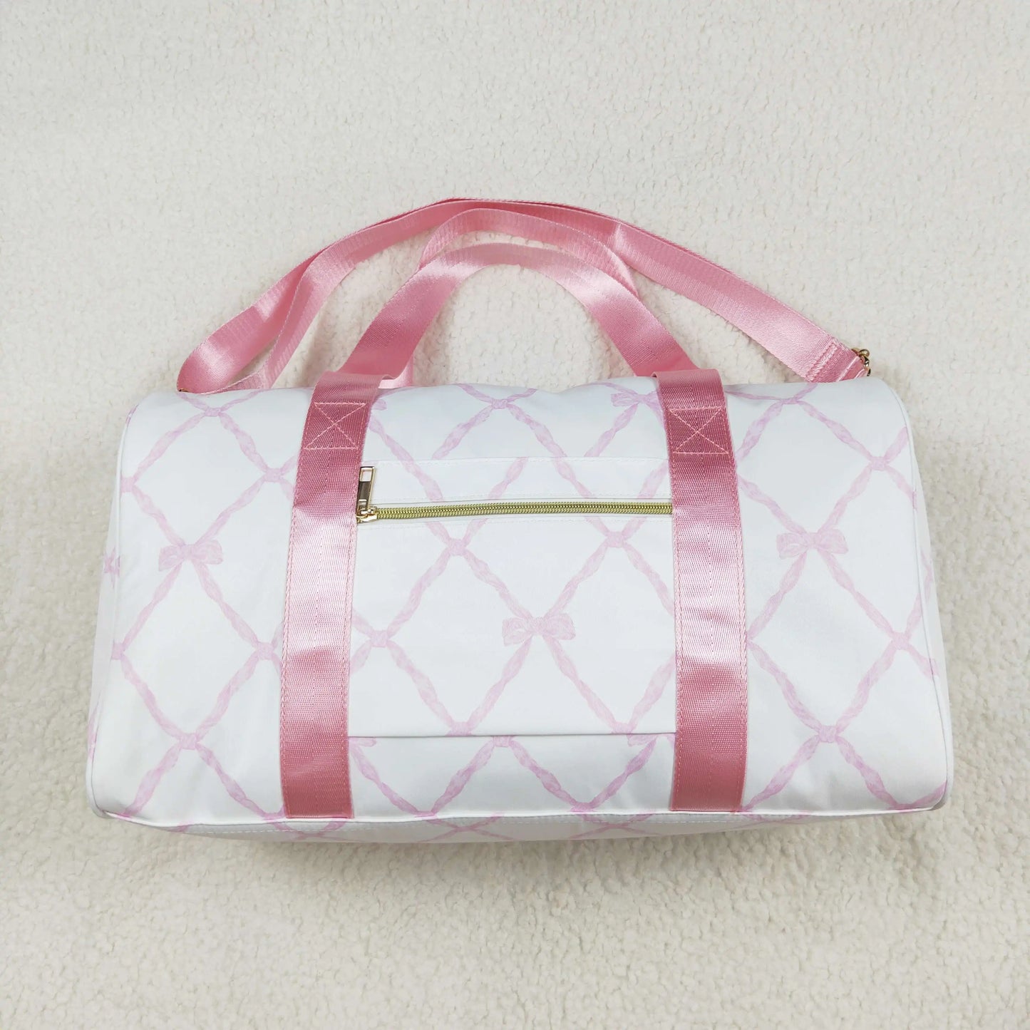 Floral Ruffle Duffle Bag | Large Capacity Sports & Overnight Bag for Kids & Adults