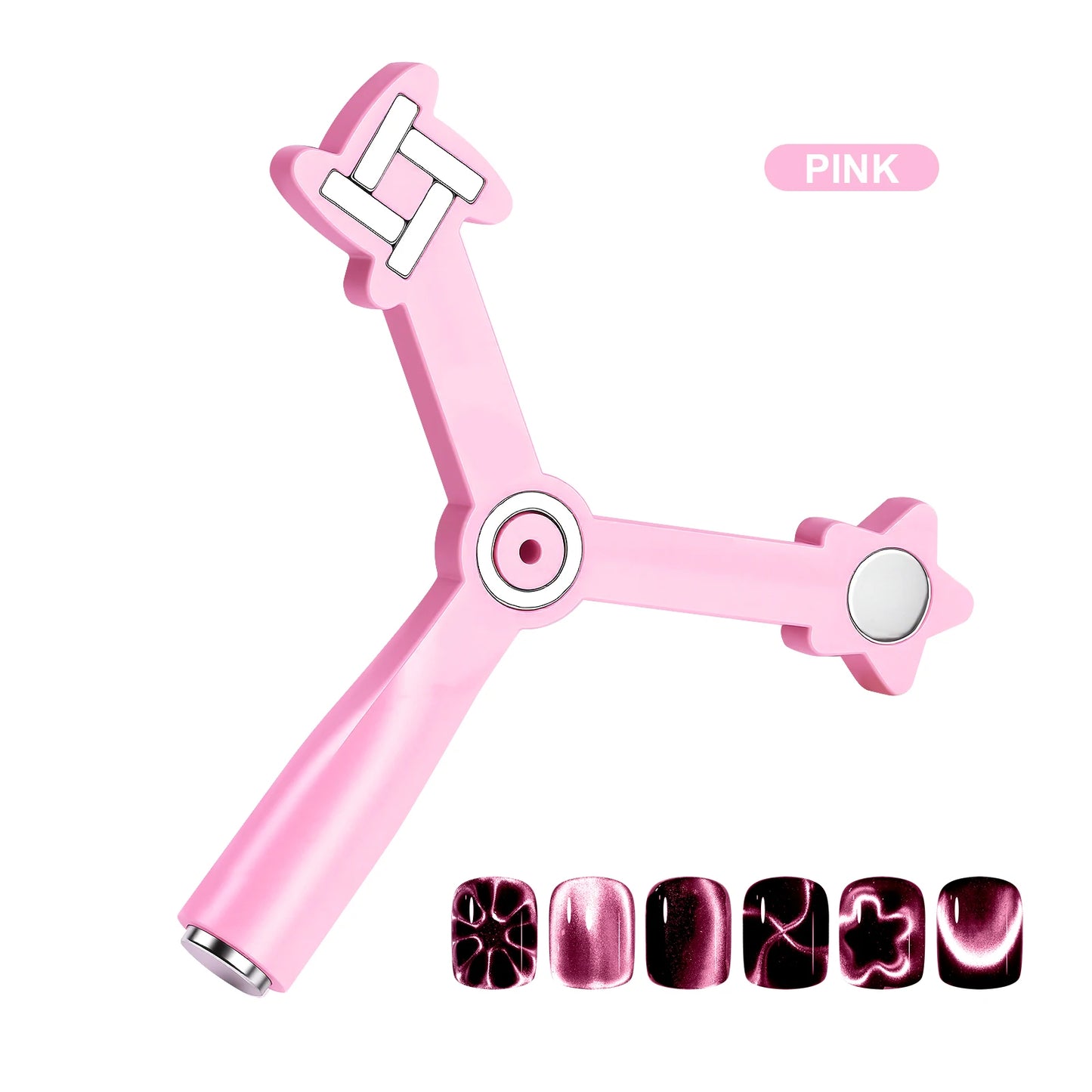 Cat Eye Magnetic Nail Wand — Multi-Function Gel Polish Magnet Tool