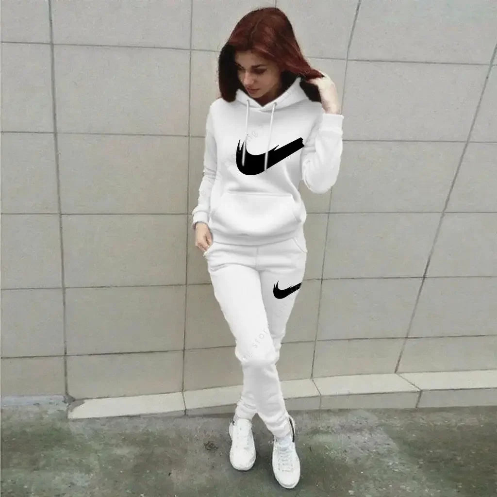 Hoodie Pants Sets Women's Suit 2pcs Sports Outfits 2025 Home Outdoor JoggingNew Designer Clothes women Autumn Winter Tracksuit