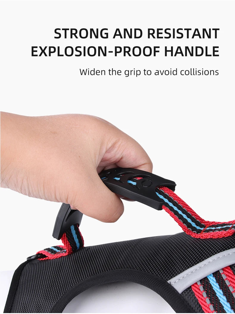 Pet Dog Harness Handle Puppy Collar Large Dog Lead Lightweight Walking Explosion-proof Lift Dog Travel Harnesses Dog Leash
