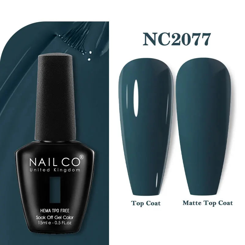 NAILCO Gel Nail Polish – HEMA-Free Soak-Off UV/LED Gel | 15ml | 333 Colors
