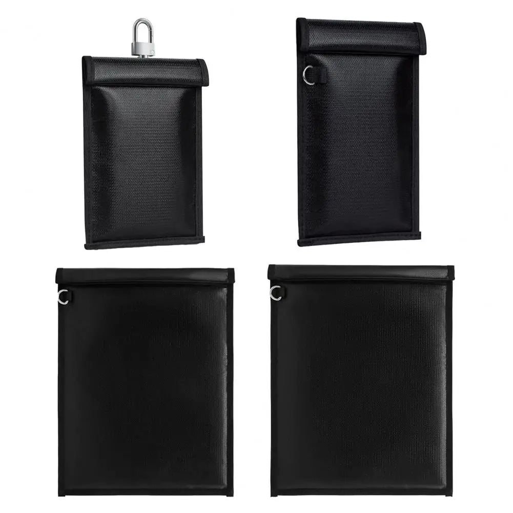Faraday Bag for Laptops & Tablets – RFID & Signal Blocking, Fireproof Shielding