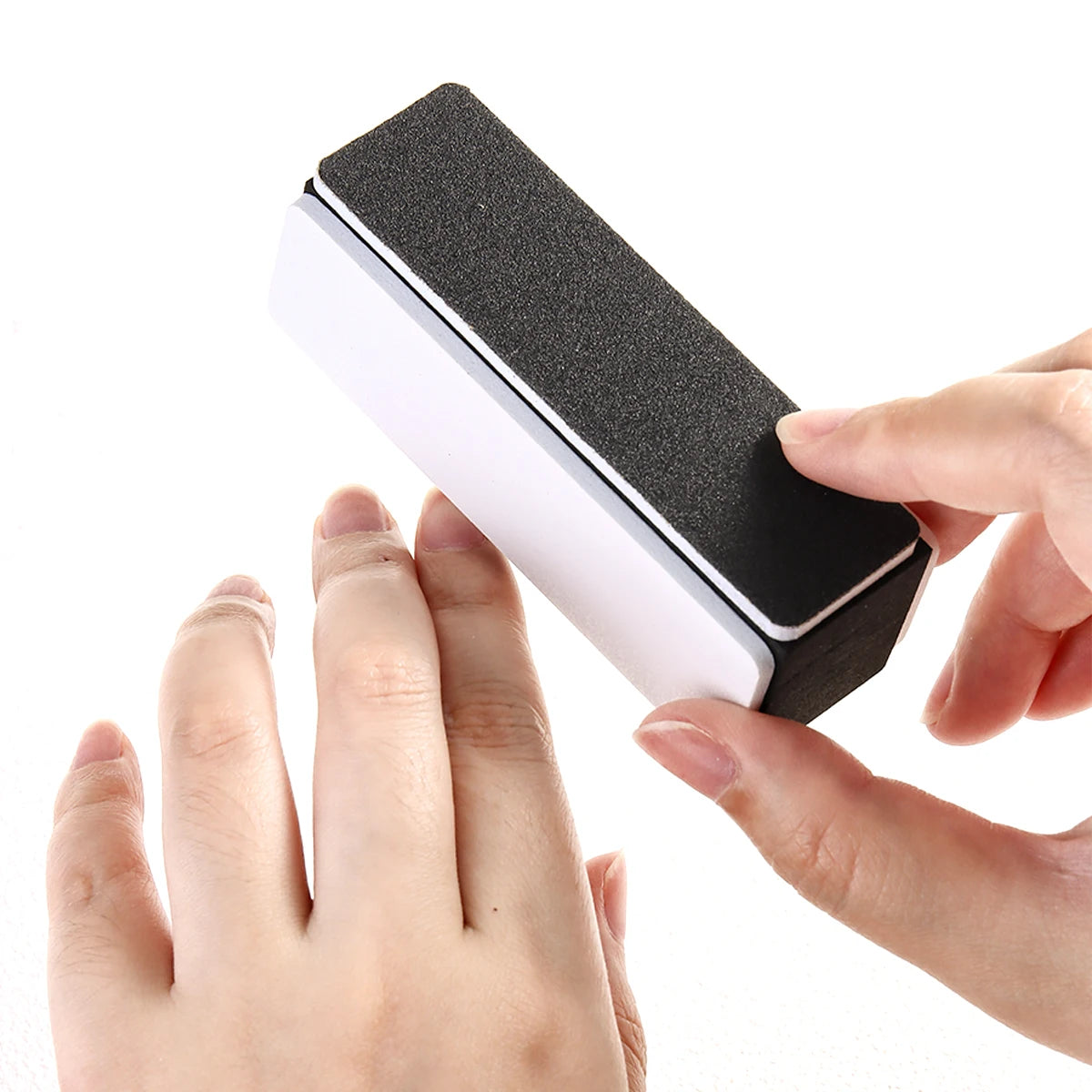4-Sided Nail Polishing Block | Glowing Buffer & Shine Tool for Nail Art