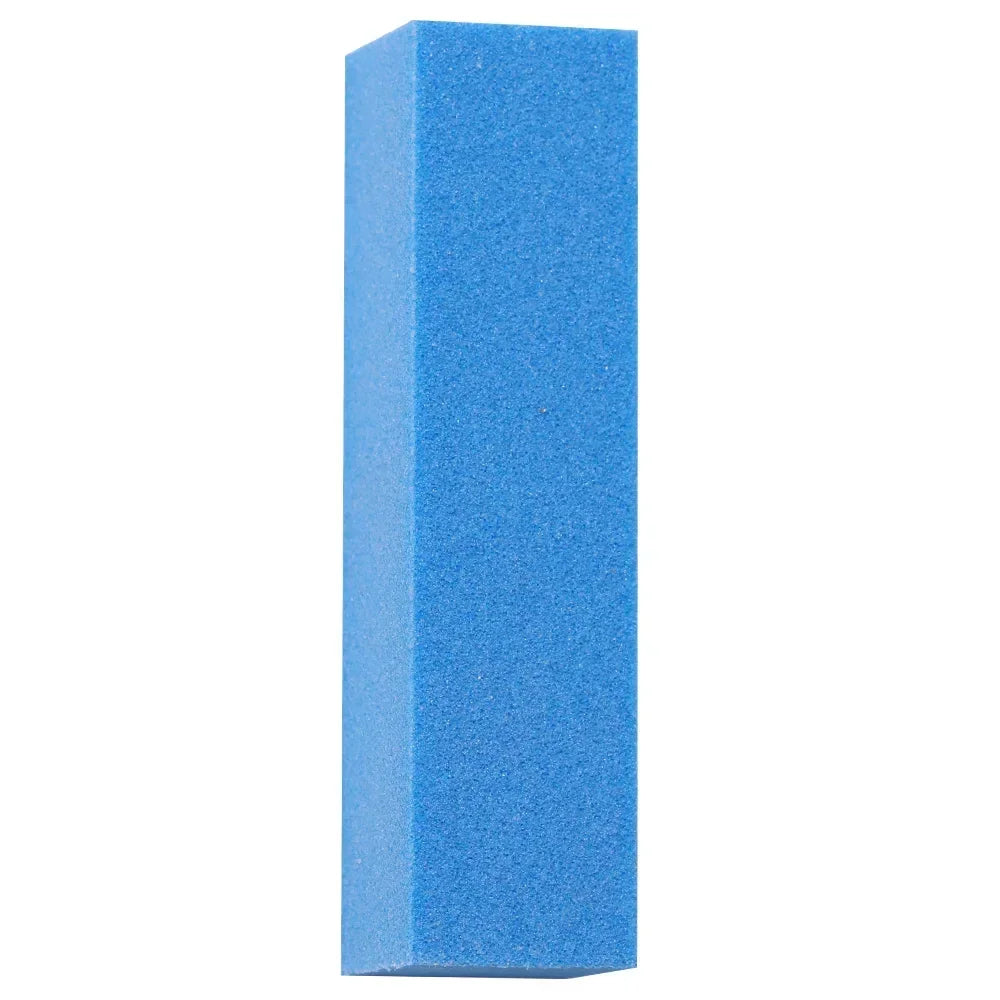 2-Pack 4-Sided Nail Buffer Block | Professional Sponge Manicure Tool for Acrylic & Natural Nails