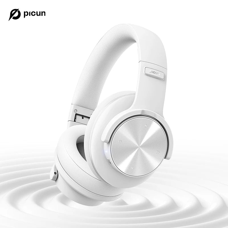 Picun B8 Wireless Headphones — 120Hr Battery, Bluetooth 5.3 & 3 EQ Modes