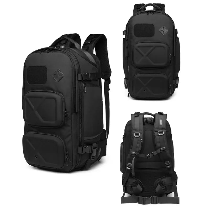 Tactical Cross Backpack | High-Capacity Men's Hiking & Sling Bag with Belt Pack Option