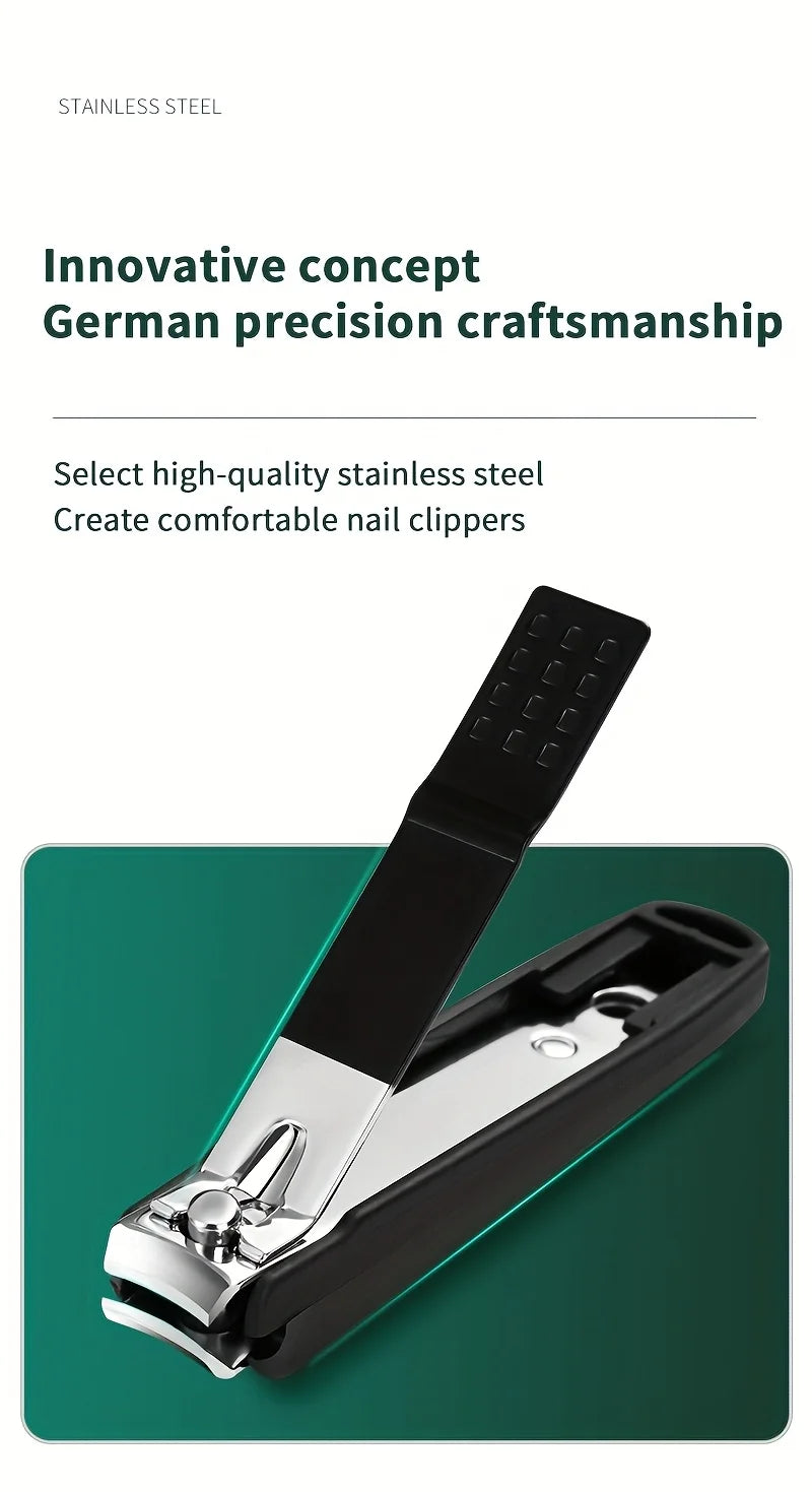 Ultra Sharp Nail Clippers — Stainless Steel Fingernail & Toenail Trimmer