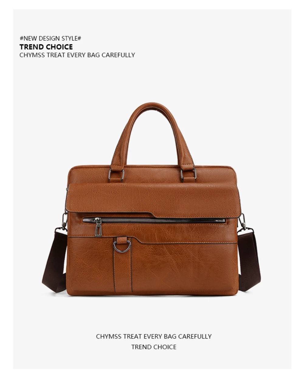 Men's crossbody bag, handbag, business horizontal style, computer bag, large-capacity briefcase, multi-functional luggage
