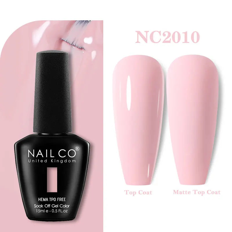 NAILCO Gel Nail Polish – HEMA-Free Soak-Off UV/LED Gel | 15ml | 333 Colors