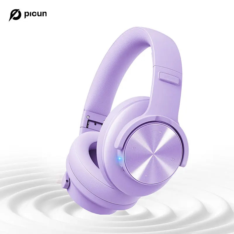 Picun B8 Wireless Headphones — 120Hr Battery, Bluetooth 5.3 & 3 EQ Modes