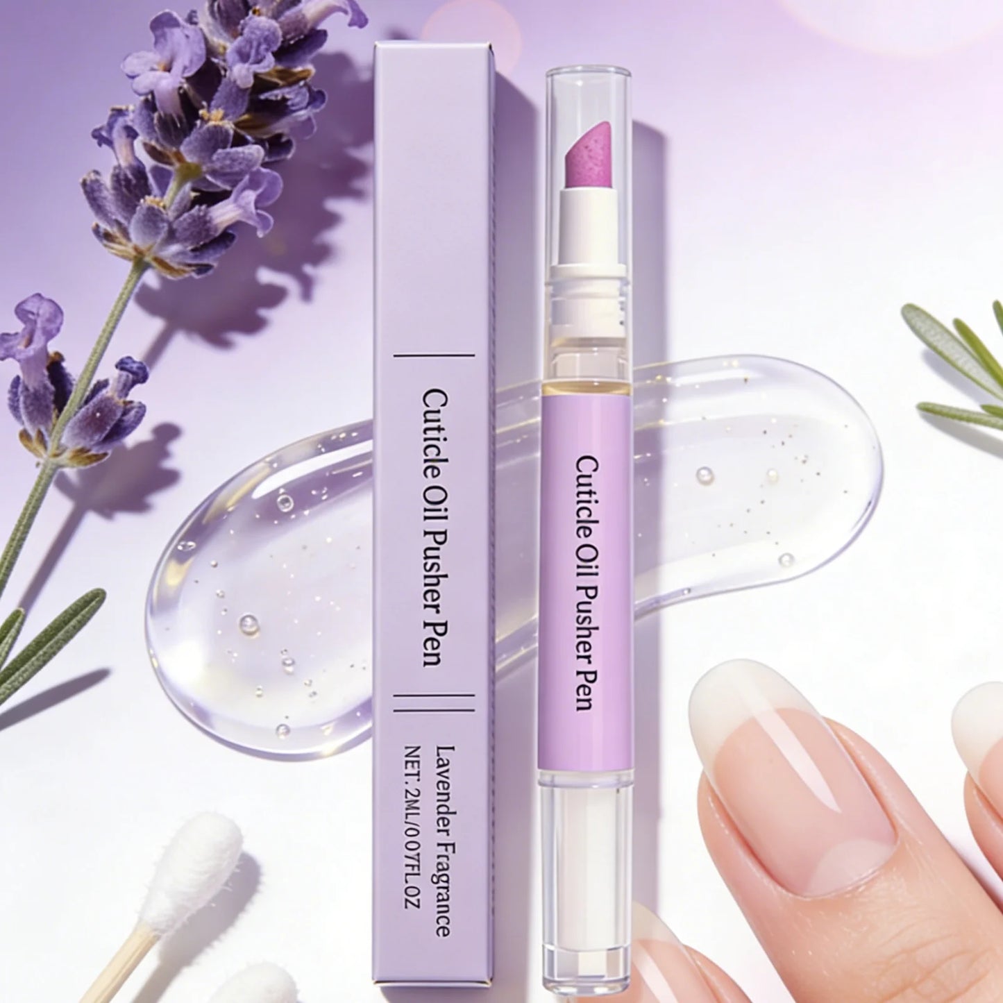 Lavender Cuticle Oil Pen — Nail Nourishing Treatment
