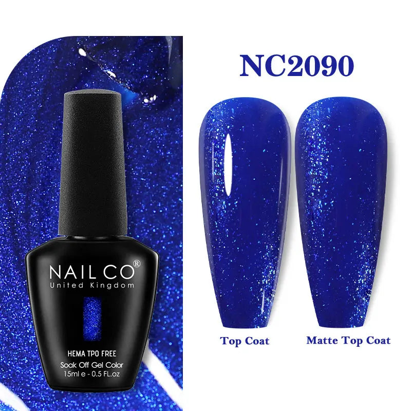 NAILCO Gel Nail Polish – HEMA-Free Soak-Off UV/LED Gel | 15ml | 333 Colors