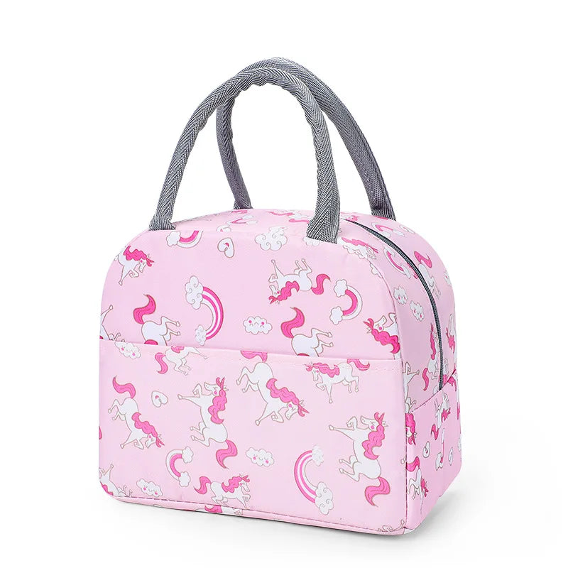 Insulated lunch bag For Women Kids Cooler Bag Thermal bag Portable Lunch Box Ice Pack Tote Food Picnic Bags Lunch Bags for Work