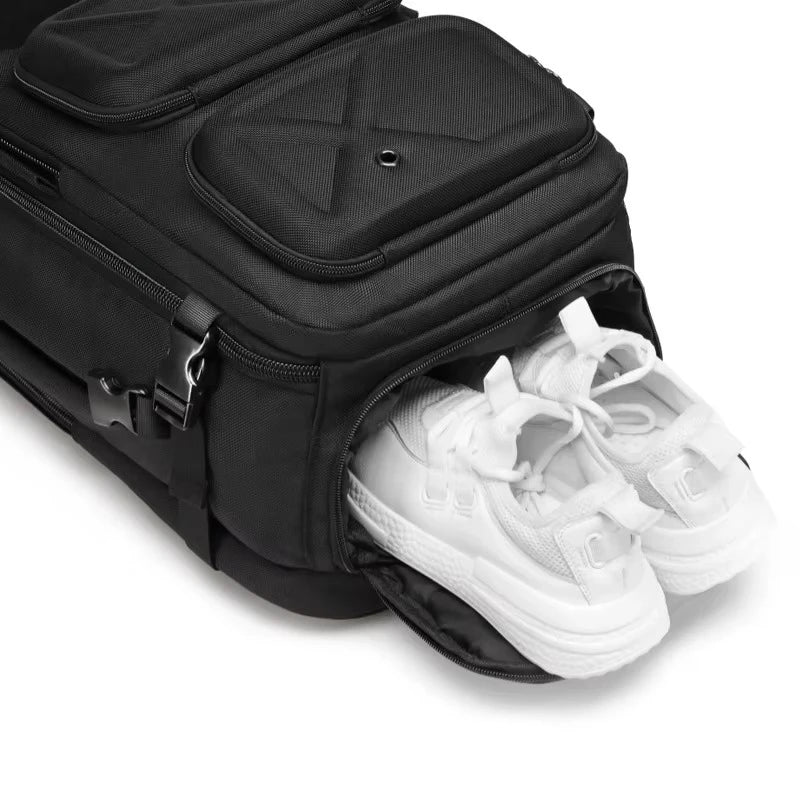 Tactical Cross Backpack | High-Capacity Men's Hiking & Sling Bag with Belt Pack Option
