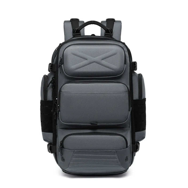 Ozuko Men's Waterproof Travel Backpack | Large Capacity Laptop Bag with Shoe Compartment