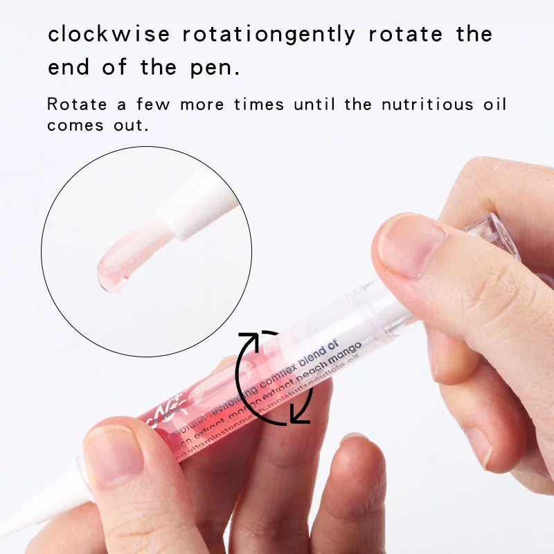 30/15PCS Cuticle Oil Pen Nail Revitalizer Nutrition Oil 15 Smells Nail Treatment Soften Nourish Manicure Nail Care Product Set